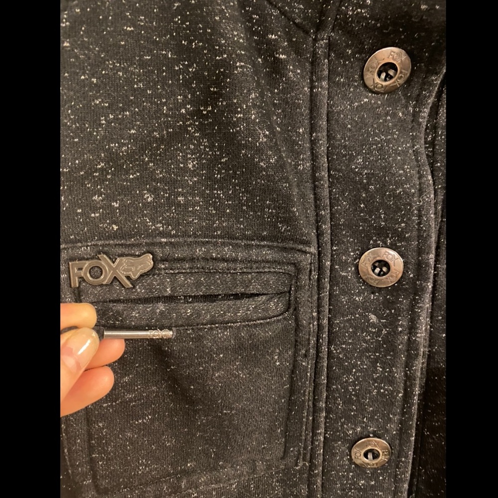 Fox Racing Speckle Fleece Jacket - Picture 2 of 3